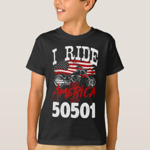 Motorradfahrer Anti Trump 50501 Pro-Demokratie T-Shirt