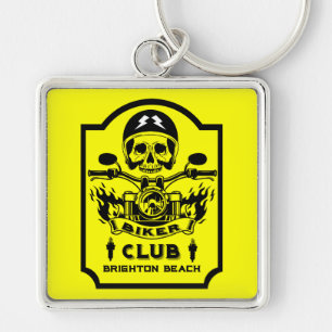 Motorradfahrer Club Schlüsselanhänger