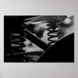 Motorradfahrer Details Poster