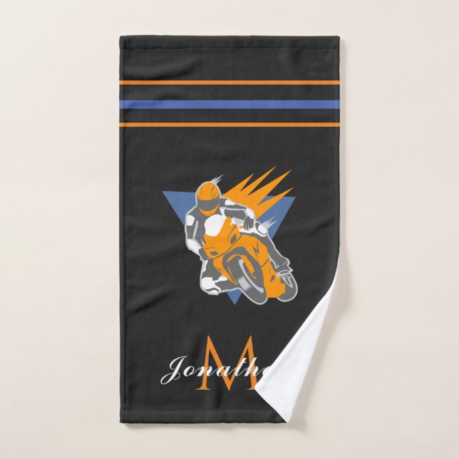 Motorradfahrer Extreme Motorcross Individuelle Nam Handtuch (Handtuch)