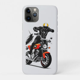 Motorradfahrer fahren durch aktionsreiche Straße Case-Mate iPhone Hülle
