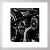 Motorradfahrer-Fahrradfahrer-Fahrerplakat