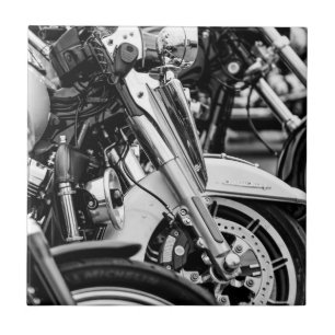 Motorradfahrer Fliese