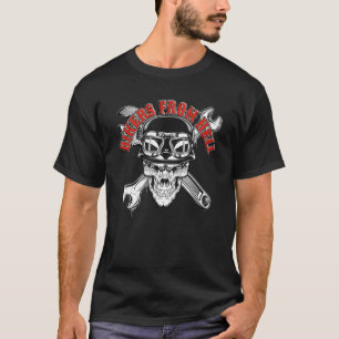 Motorradfahrer für Männer und Frauen T-Shirt