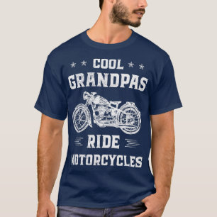 Motorradfahrer Großvater Motorradfahrer Großraum T-Shirt
