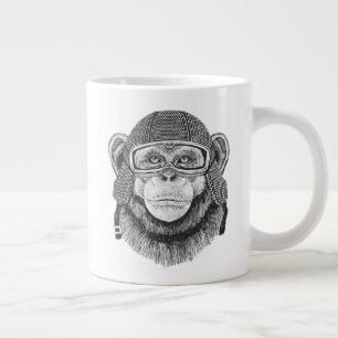 Motorradfahrer Jumbo-Tasse