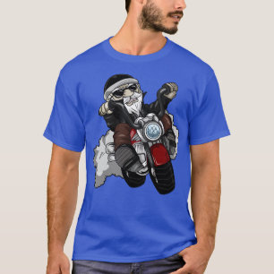 Motorradfahrer mit Sonnenbrille und Motorrad T-Shirt