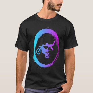 Motorradfahrer Motocross T-Shirt