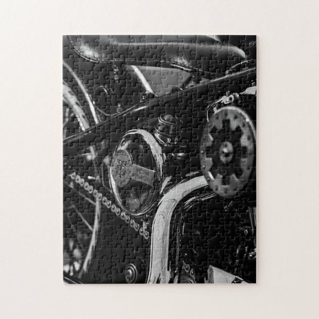 Motorradfahrer Motorrad (Vertikal)