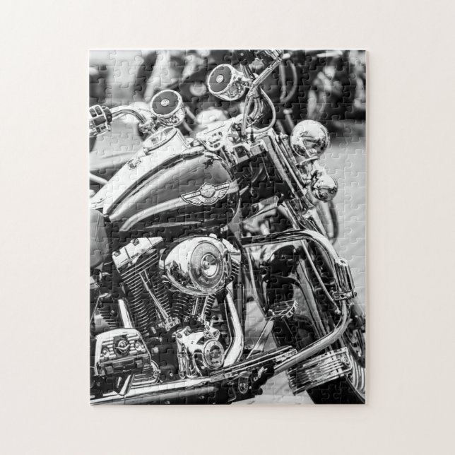 Motorradfahrer Motorrad (Vertikal)