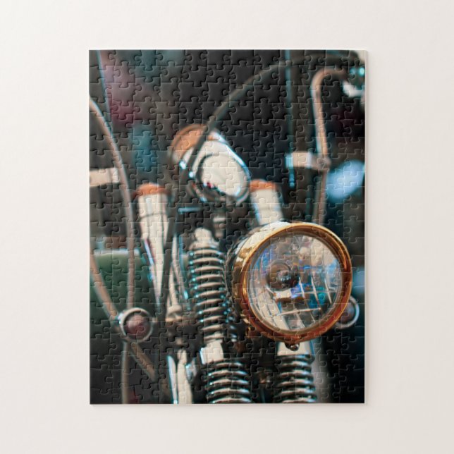 Motorradfahrer Motorrad (Vertikal)