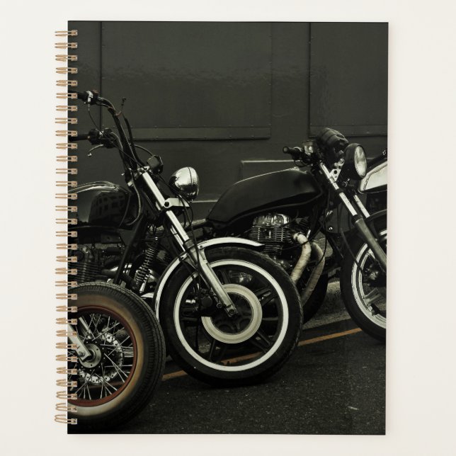 Motorradfahrer Motorrad Planer (Vorderseite)