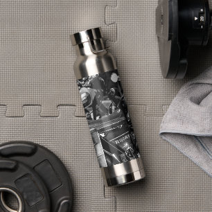 Motorradfahrer Motorrad Trinkflasche