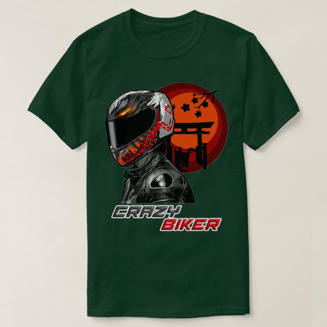Motorradfahrer, Motorradfahrer für Männer und Frau T-Shirt (Design vorne)