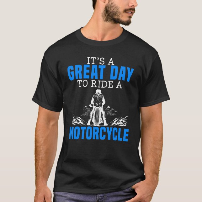 Motorradfahrer R T-Shirt (Vorderseite)