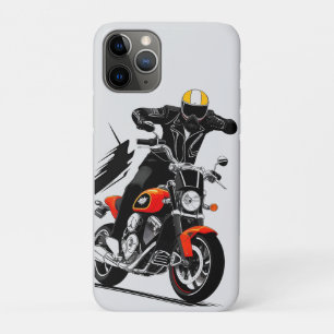 Motorradfahrer rast durch eine actiongeladene Stra Case-Mate iPhone Hülle