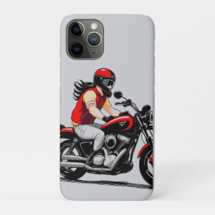 Motorradfahrer rast durch eine actiongeladene Stra Case-Mate iPhone Hülle