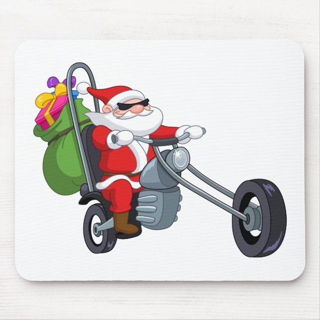 Motorradfahrer-Sonderschule Mousepad (Vorne)