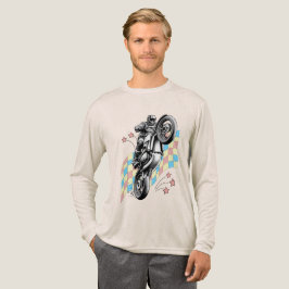Motorradfahrer Tri-Blend Shirt