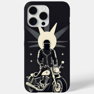 Motorradfahrer unter mondbeschienenem Himmel Case-Mate iPhone Hülle