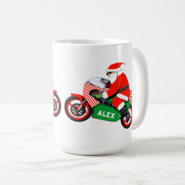 Motorradfahrer Weihnachtsgeschenk Kaffeetasse