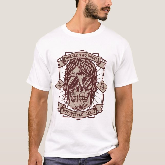 Motorradgang T-Shirt (Vorderseite)