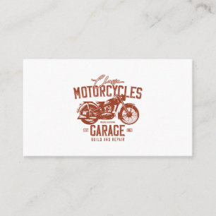 Motorradgarage Visitenkarte