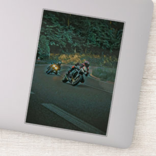 Motorradgeschenk Aufkleber