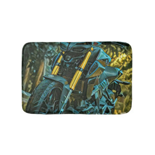 Motorradgeschenk Badematte