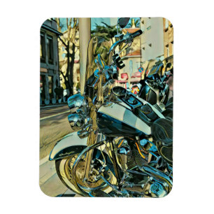 Motorradgeschenk Magnet