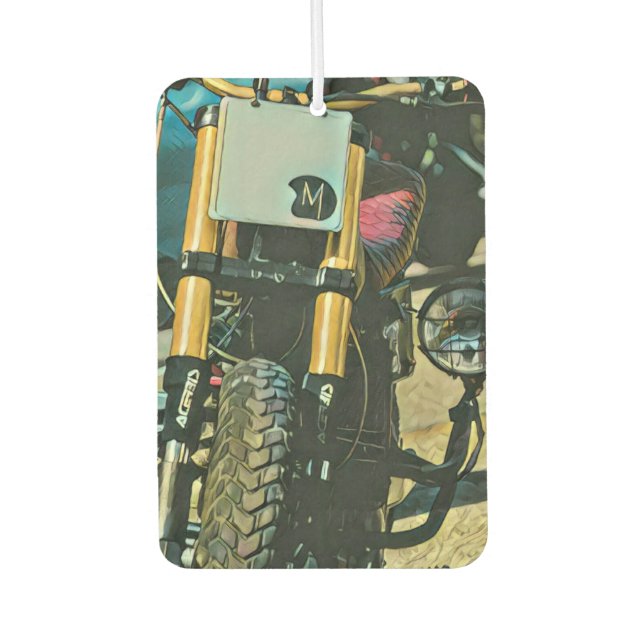 Motorradgeschenke Autolufterfrischer (Vorderseite)