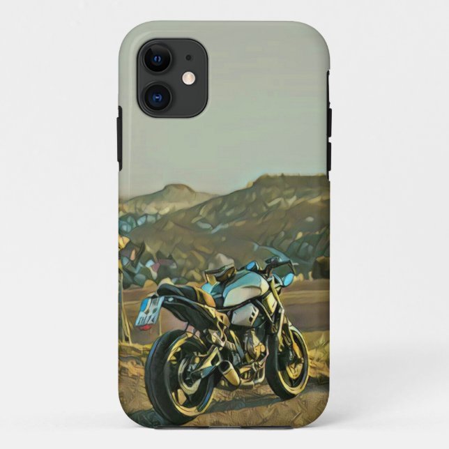 Motorradgeschenke Case-Mate iPhone Hülle (Rückseite)