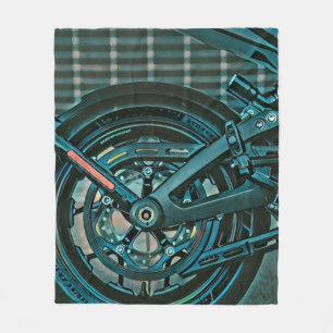 Motorradgeschenke Fleecedecke