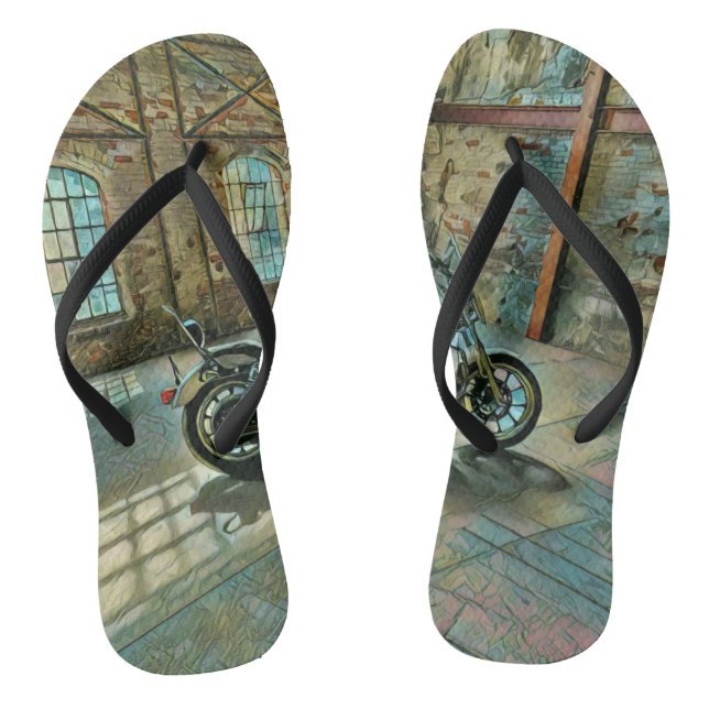Motorradgeschenke Flip Flops (Fußbett)