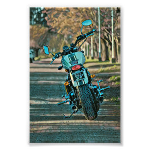 Motorradgeschenke Fotodruck