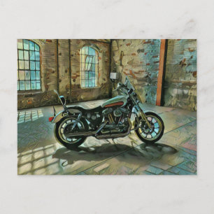 Motorradgeschenke Postkarte