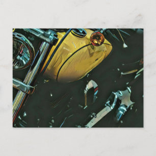 Motorradgeschenke Postkarte
