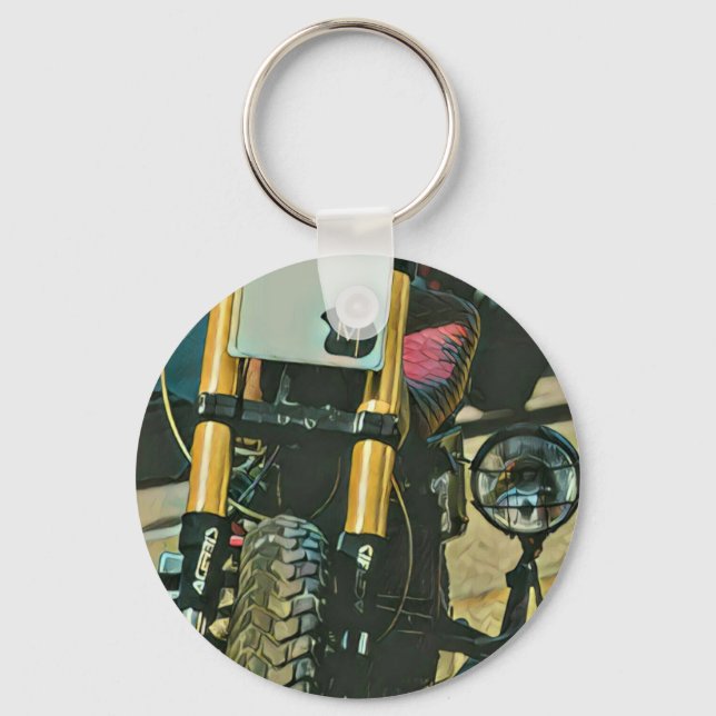 Motorradgeschenke Schlüsselanhänger (Vorderseite)