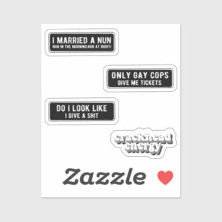 Motorradhelm I Aufkleber