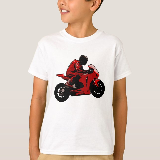 Motorradhemd T-Shirt (Vorderseite)