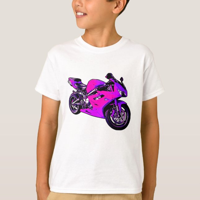 Motorradhemd T-Shirt (Vorderseite)