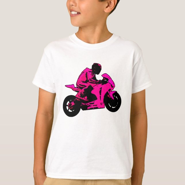 Motorradhemd T-Shirt (Vorderseite)