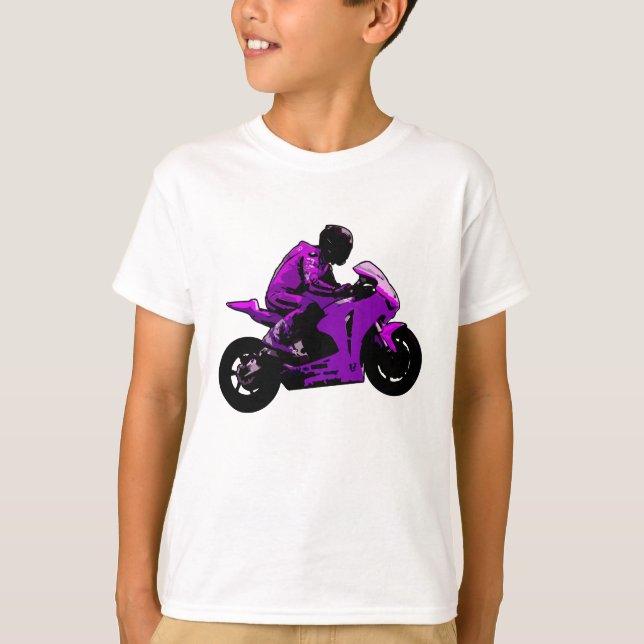 Motorradhemd T-Shirt (Vorderseite)