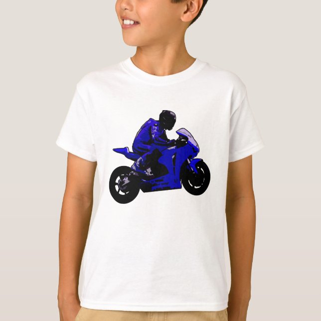 Motorradhemd T-Shirt (Vorderseite)