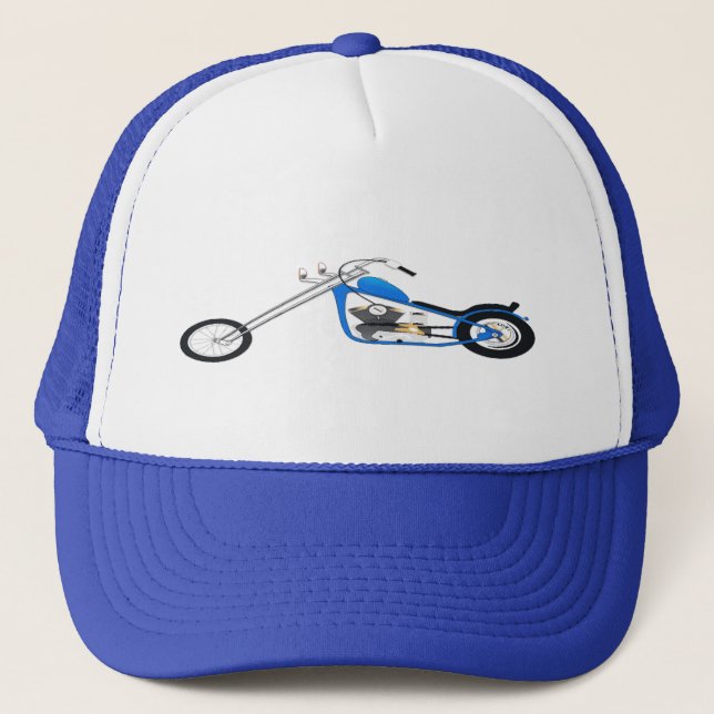 Motorradhut Truckerkappe (Vorderseite)