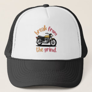 Motorradhut Truckerkappe