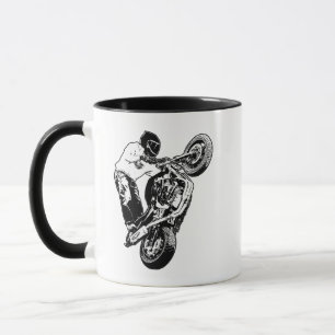 Motorradkaffee-Tasse Tasse