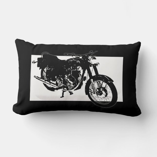 Motorradkissen Lendenkissen (Vorderseite)