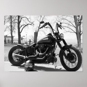 Motorradklassisches Atemberaubendes Poster