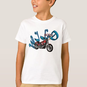 Motorradkleid für Männer, Frauen, Teenager u. T-Shirt